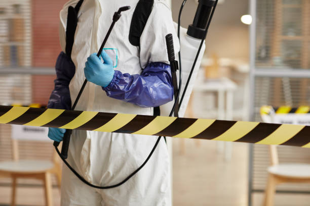 Professional Infectious Disease Decontamination technician working in Cataumet, MA